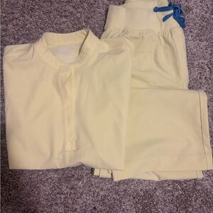 Figs Limited Color Sunlight Set, Rafaella top and Isabel pants